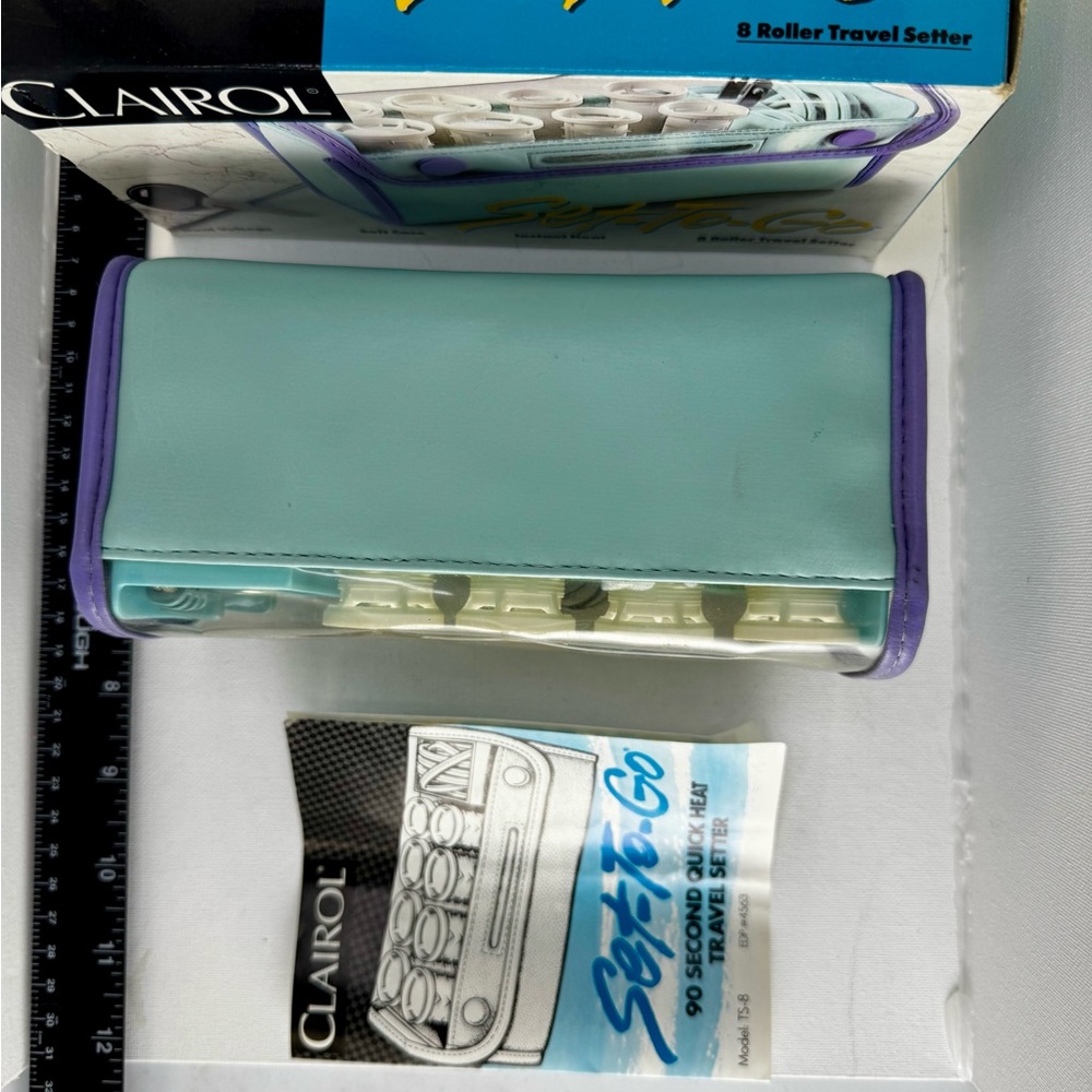 Clairol Set-To-Go Hair Roller Kit - Purple and White - Picture 16 of 17